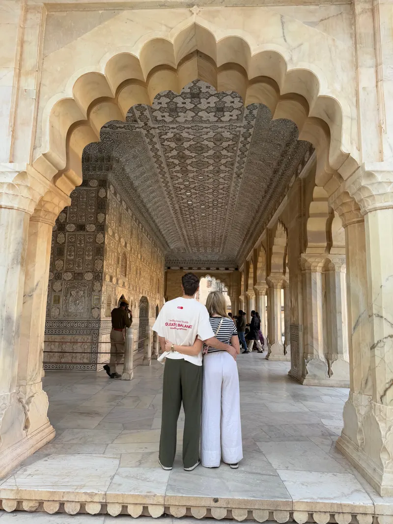 Arches at Amber Fort