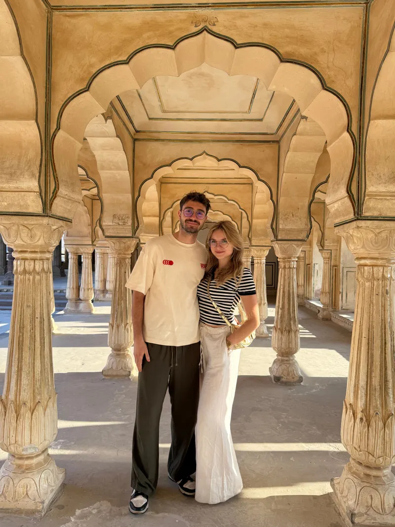 Ornate arches in Jaipur