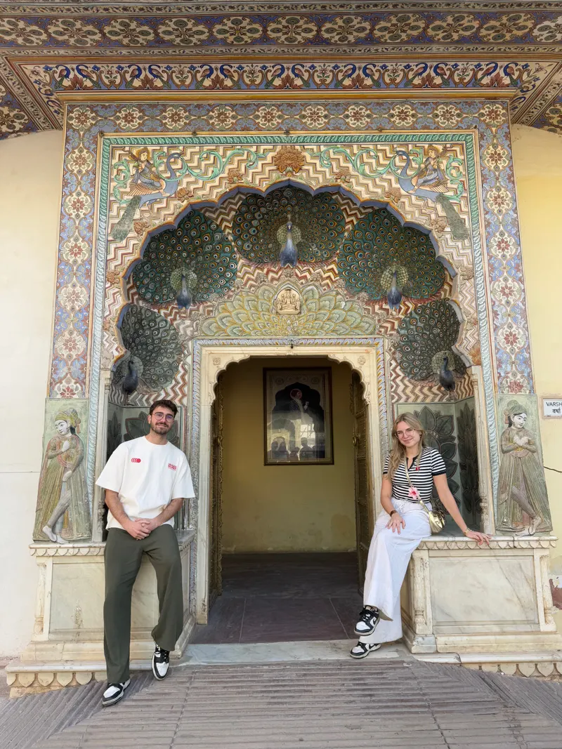 Sitting at City Palace