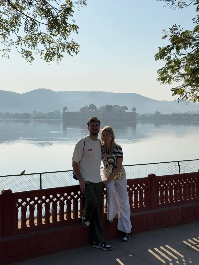 Jal Mahal in the background