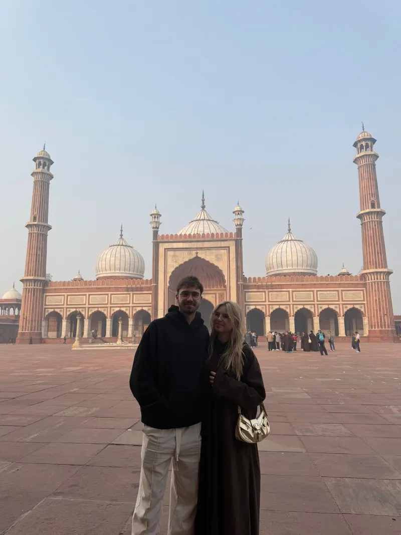 Jama Masjid courtyard