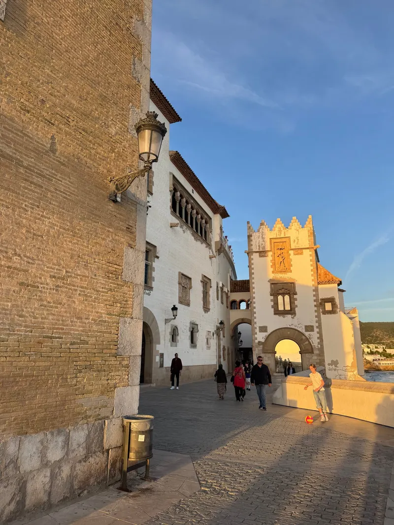 The exterior of Palau de Maricel, Sitges