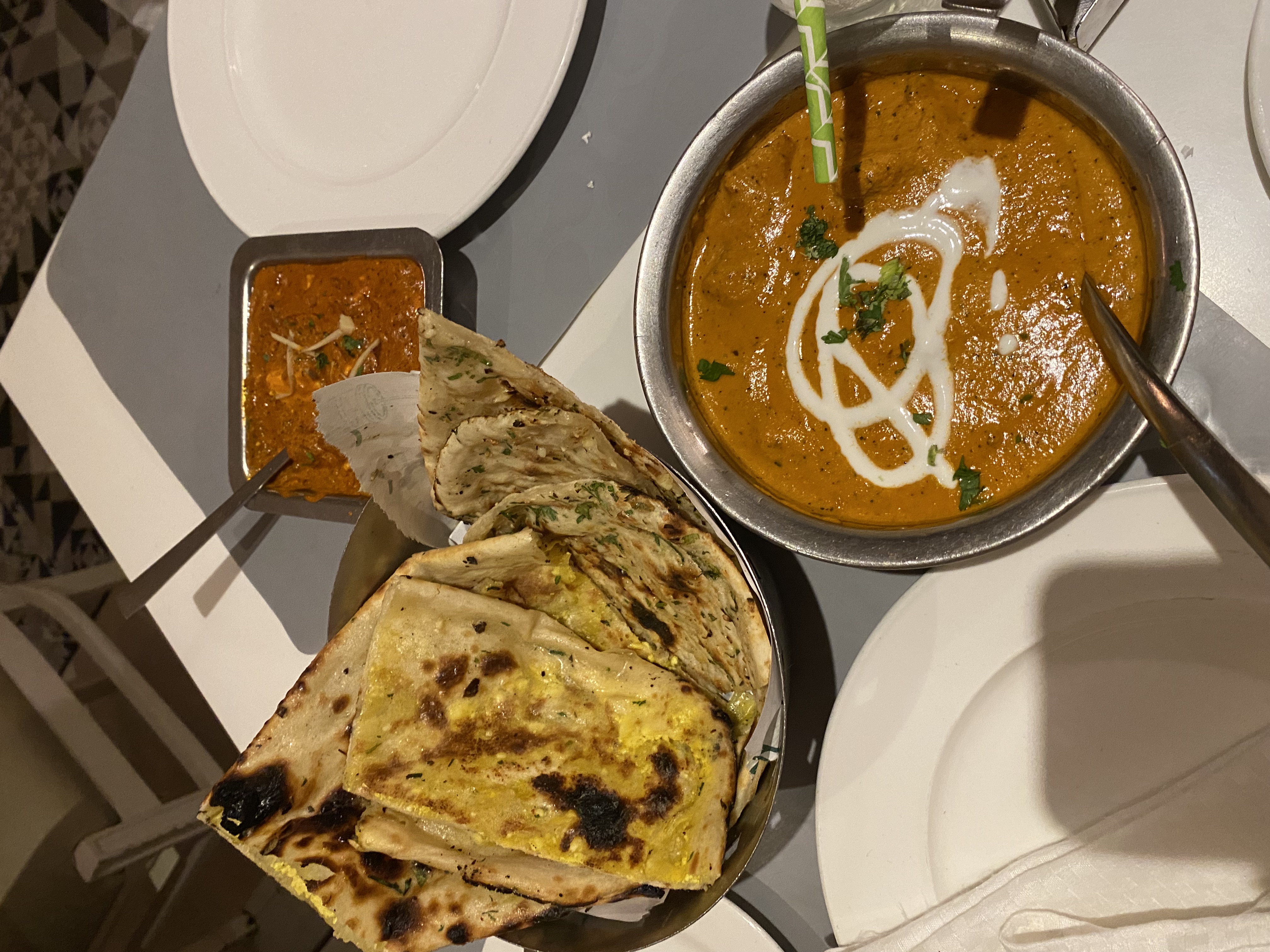 Famous butter chicken