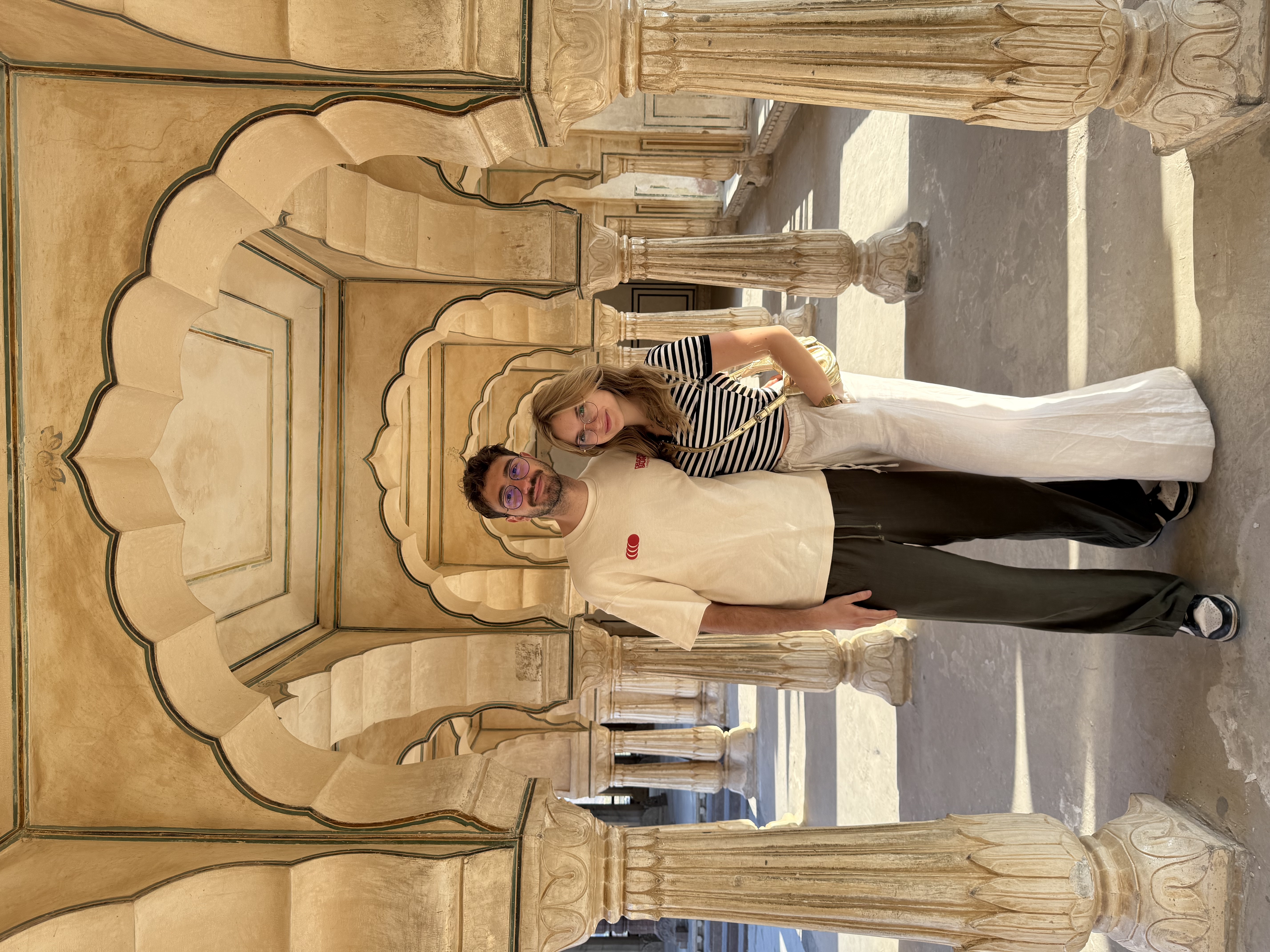 Ornate arches in Jaipur