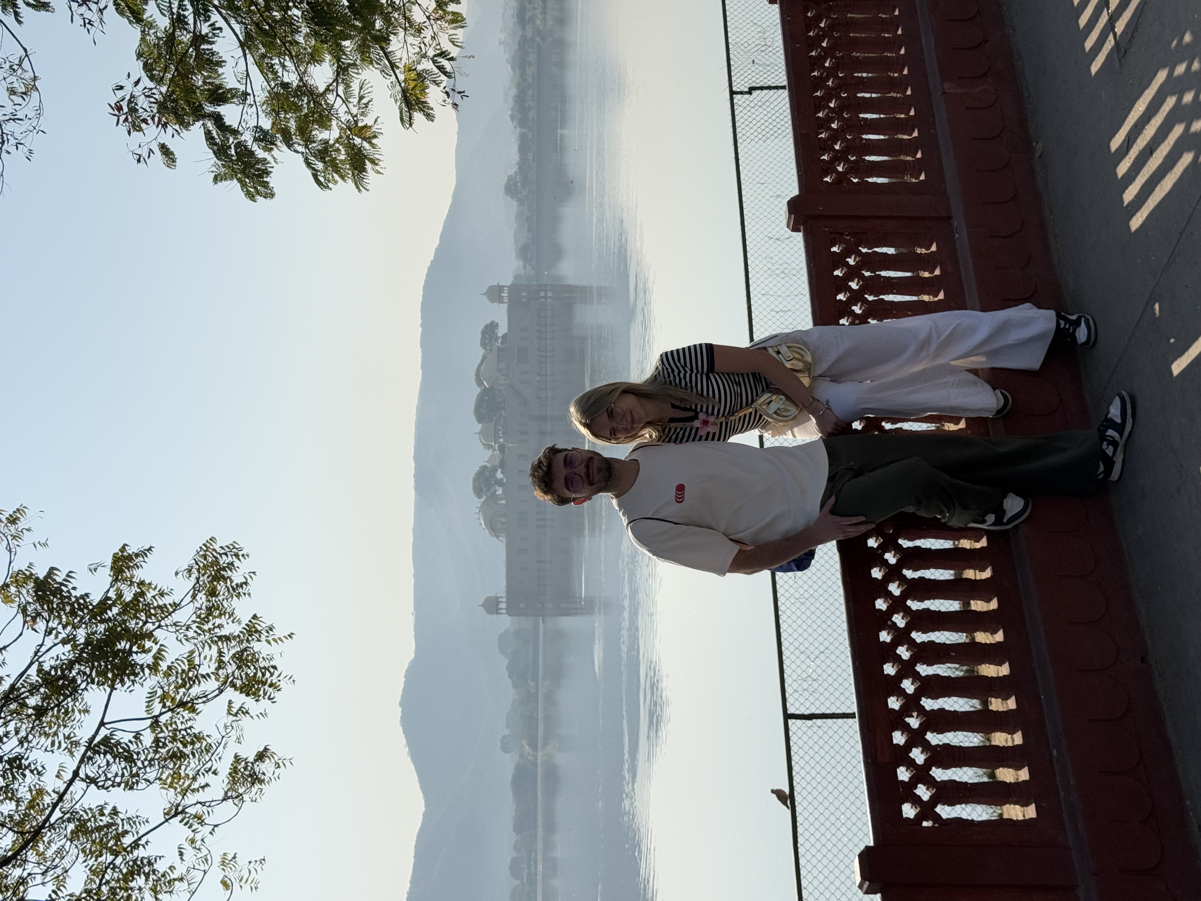 Jal Mahal in the background