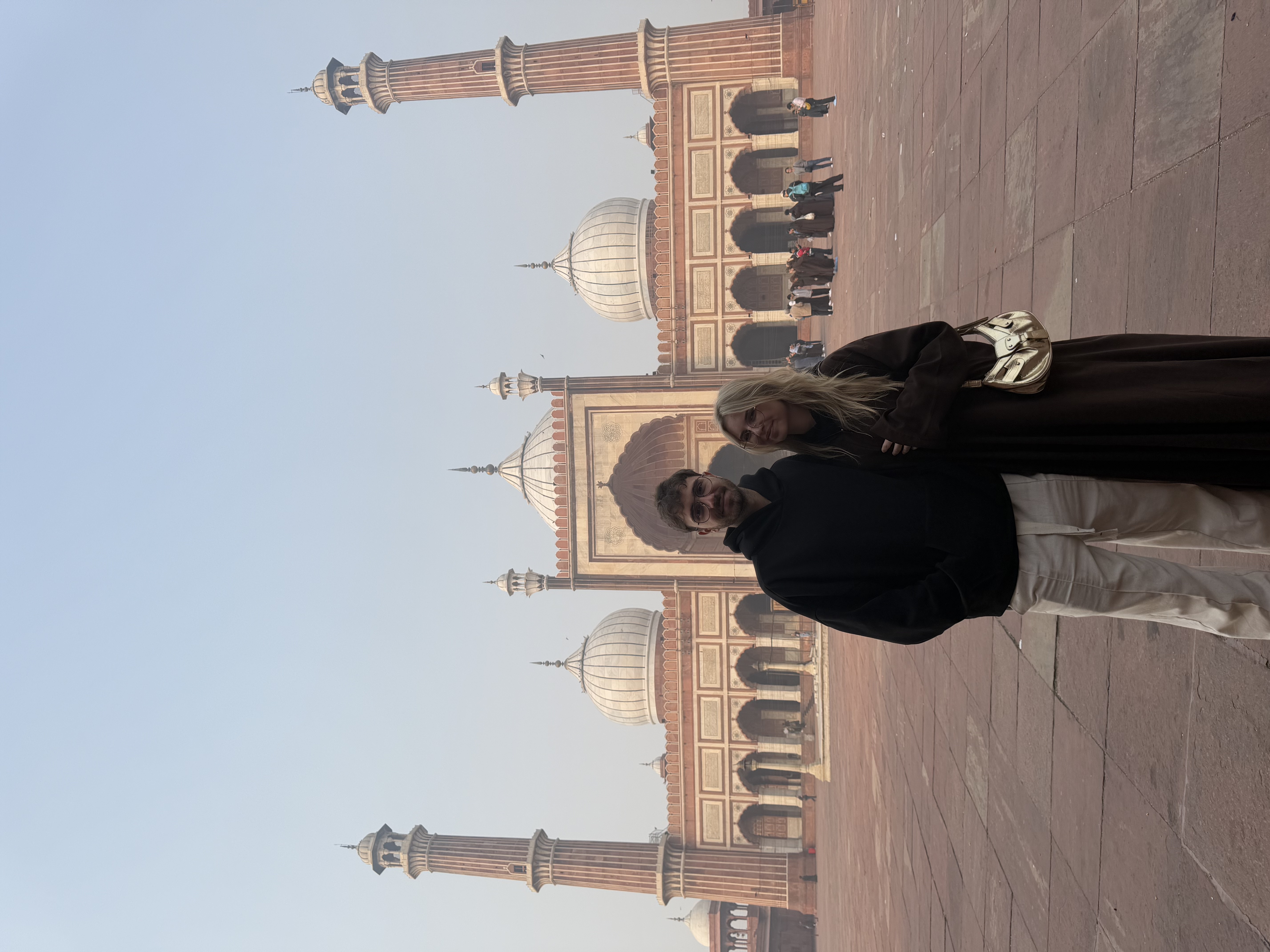 Jama Masjid courtyard