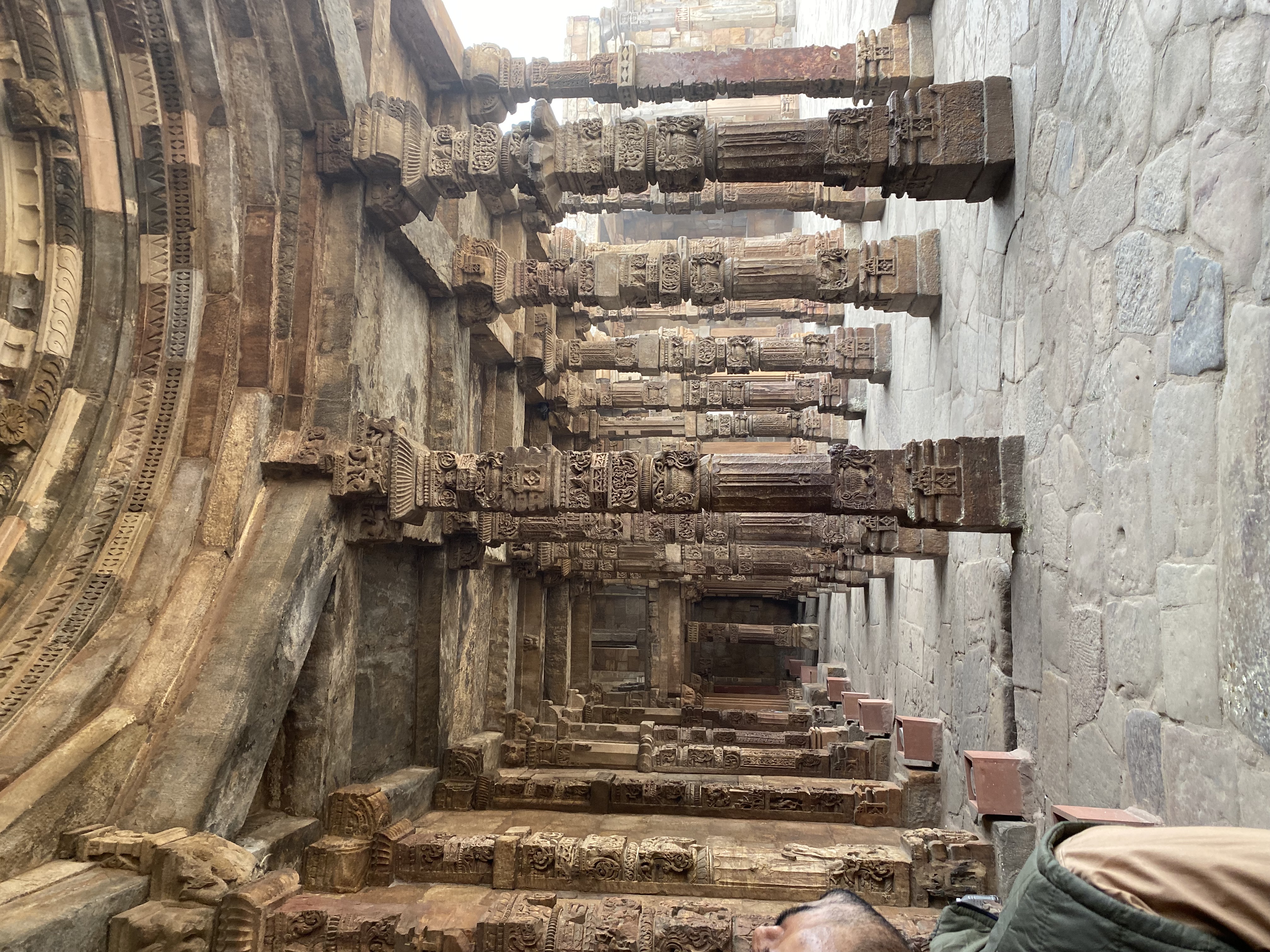 Qutub Minar columns
