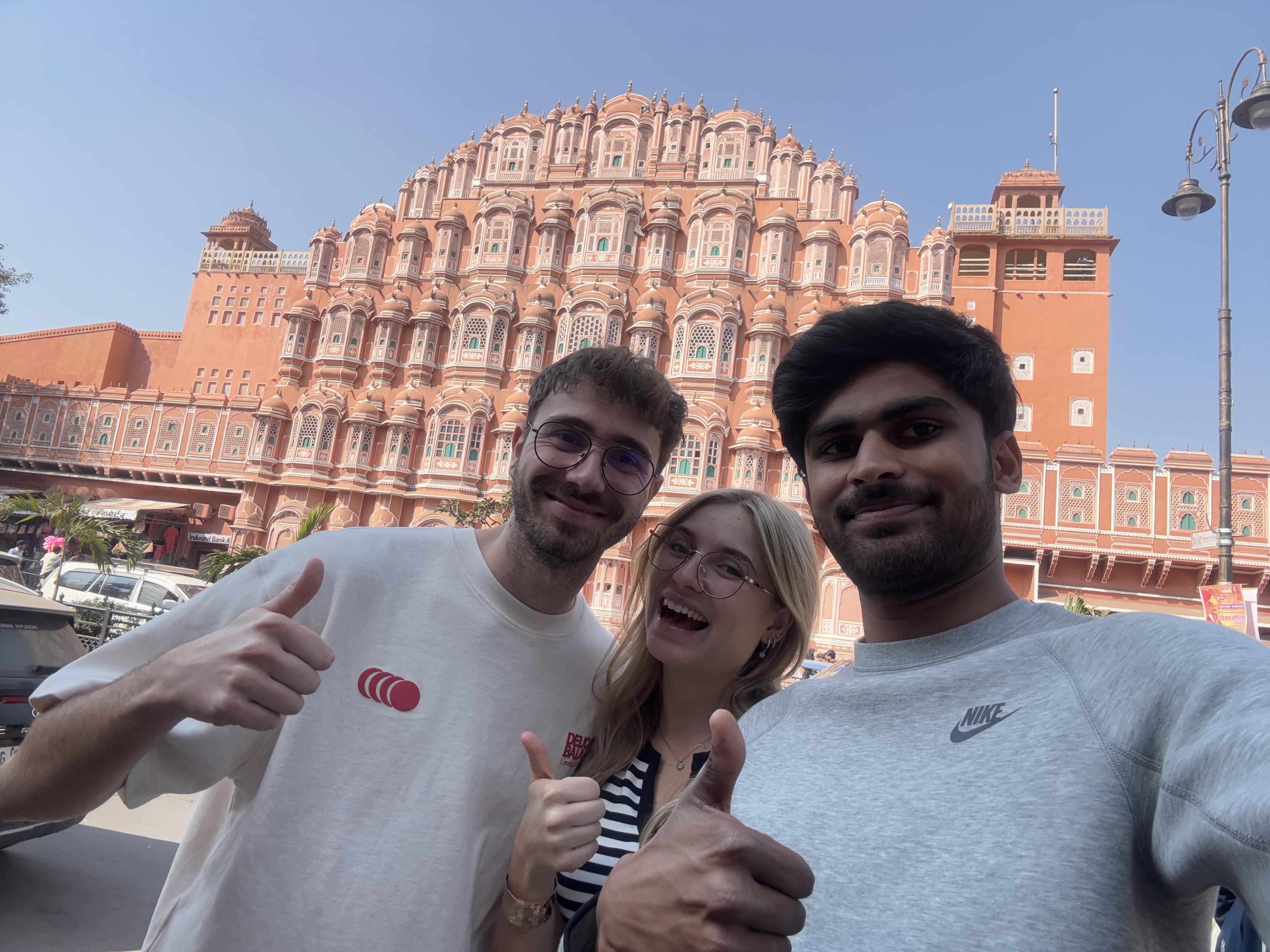 Selfie at Hawa Mahal