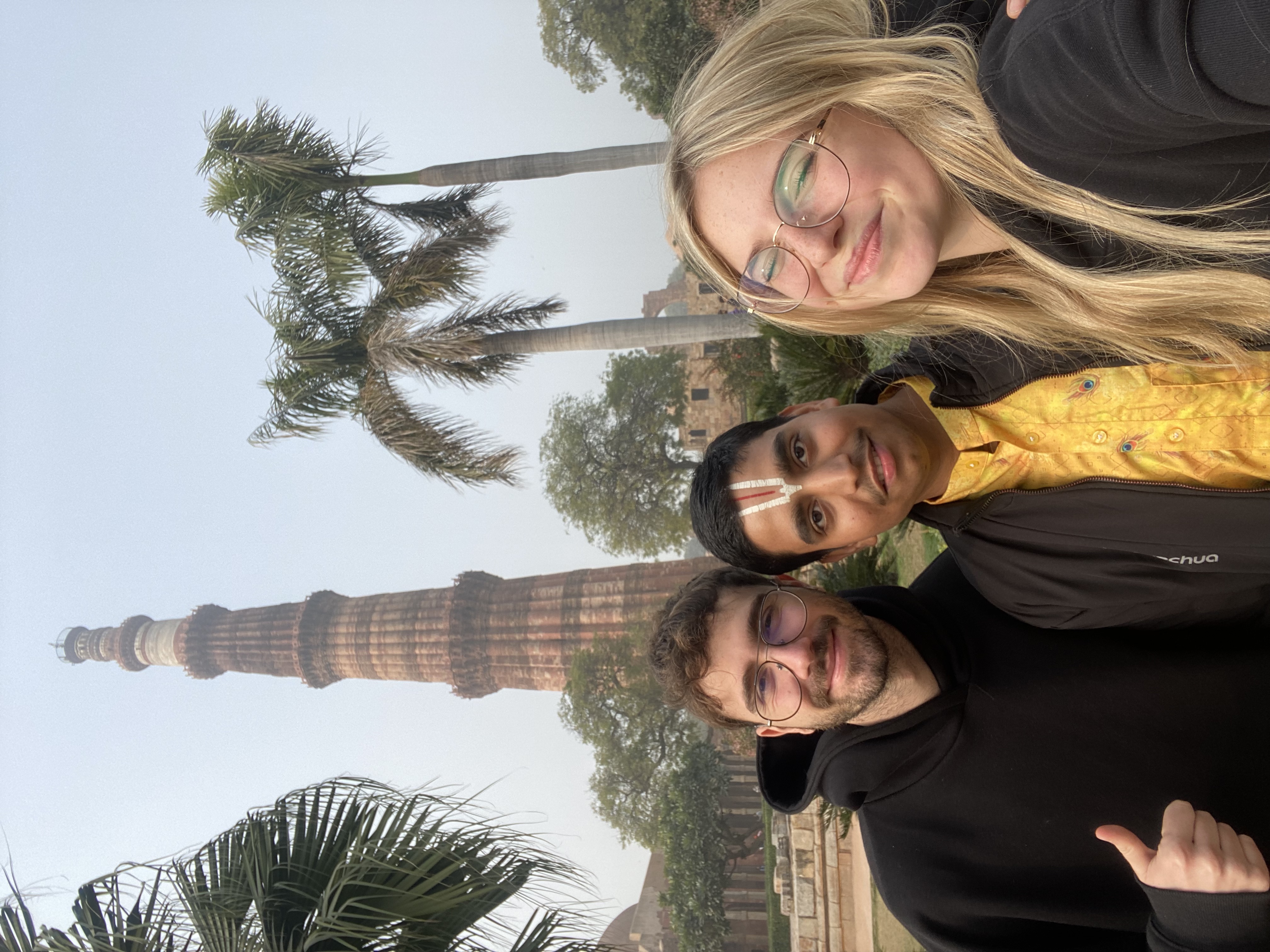 Selfie at Qutub Minar