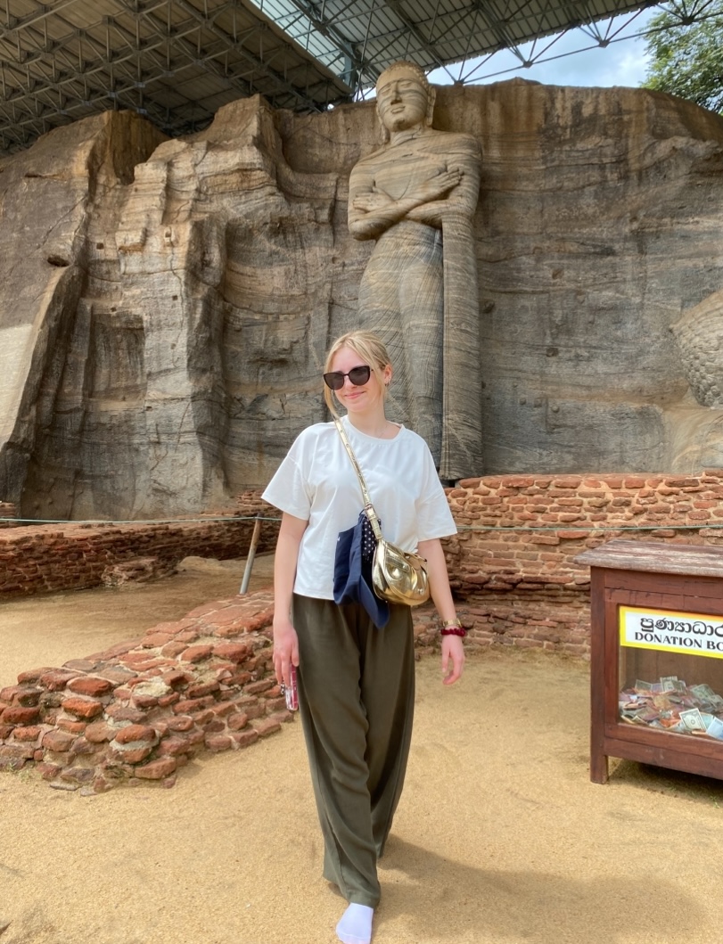 Statues in Polonnaruwa