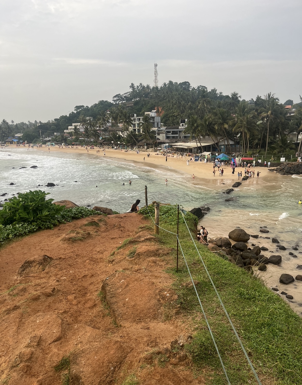 Views from Parrot Rock Mirissa Sri Lanka