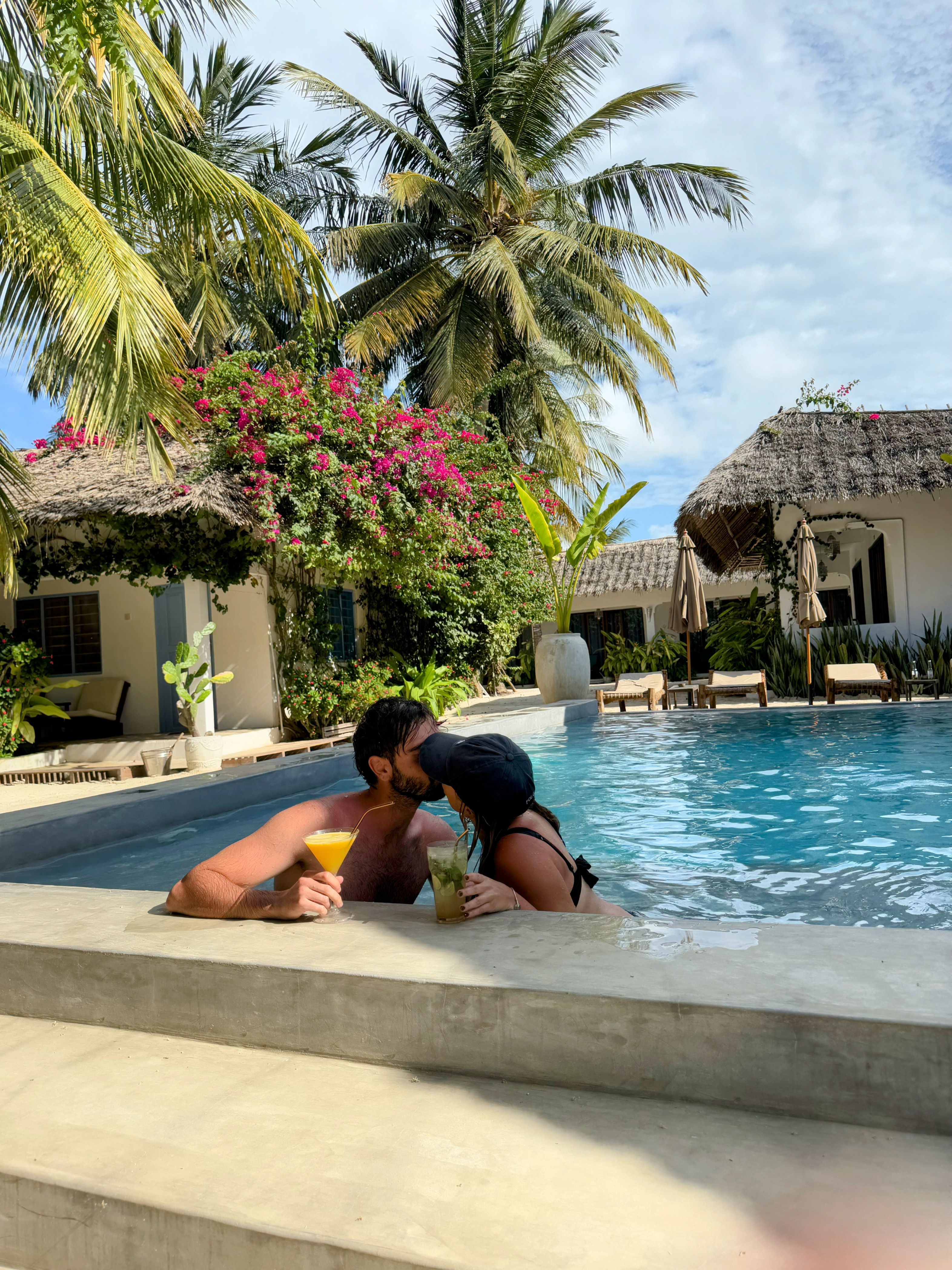 Badolina Bungalows stunning pool Nungwi Zanzibar